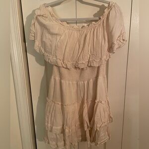 Forever 21 layered off the shoulder dress